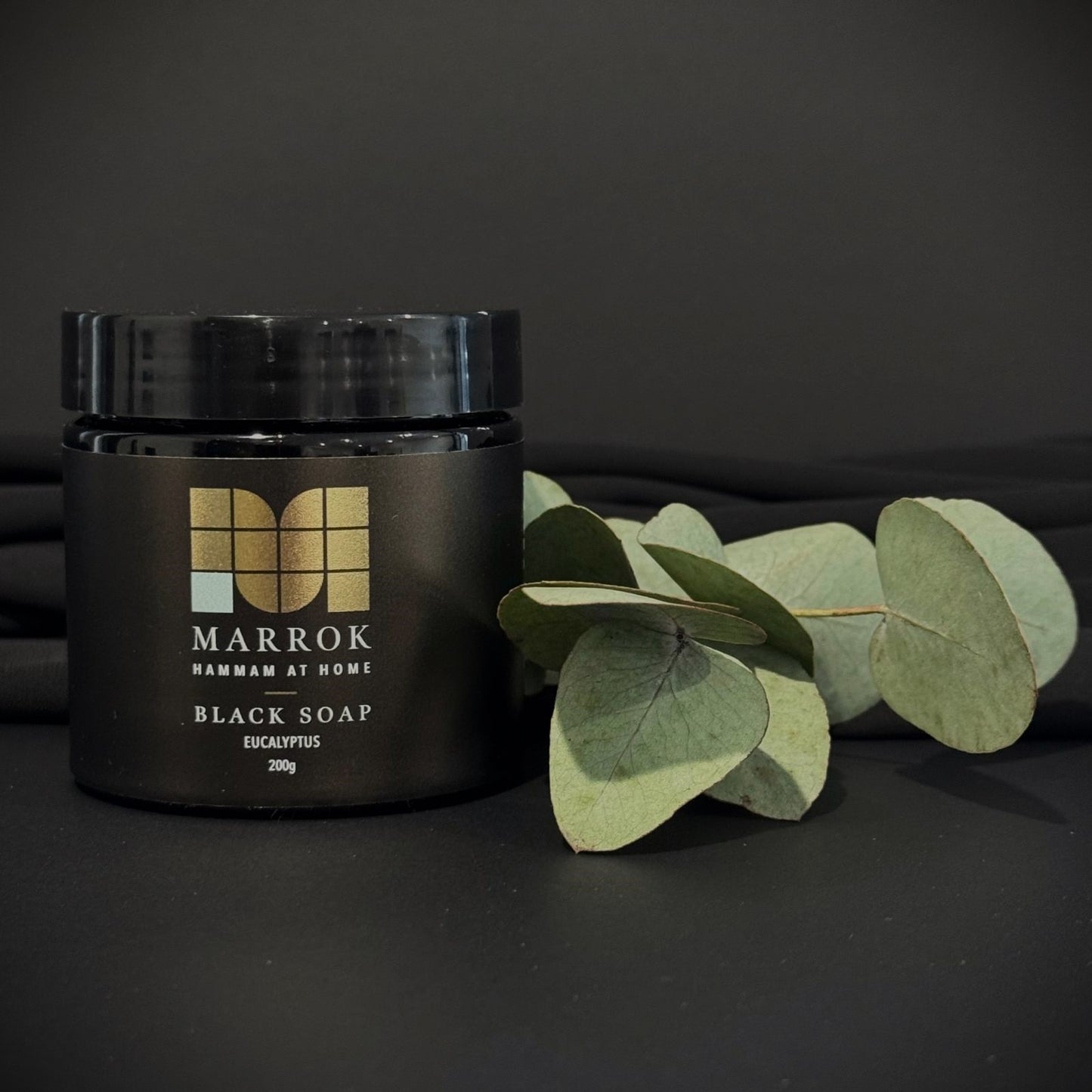 BLACK SOAP - EUCALYPTUS