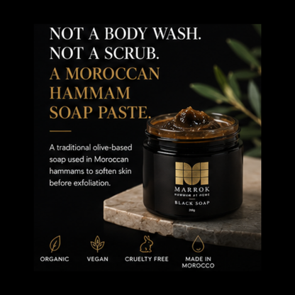 MOROCCAN BLACK SOAP - EUCALYPTUS