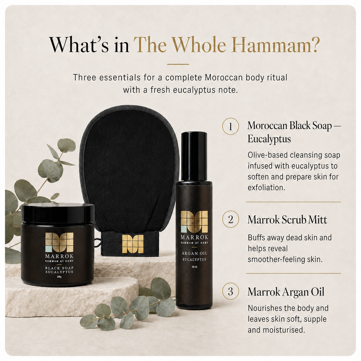 THE WHOLE HAMMAM - EUCALYPTUS